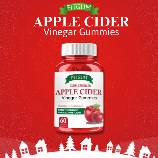 Flat Tummy , Flat Stomach Extra Strength Apple Cider Vinegar Gummies Dietary Supplement – Natural Apple Flavor” (60 gummies)